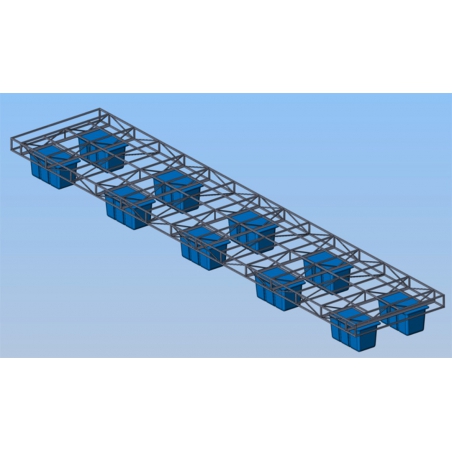 Plastový plavák modul 570