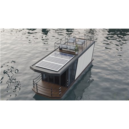 Hausbot houseboat SCHAB Haus 9,3x3_1 