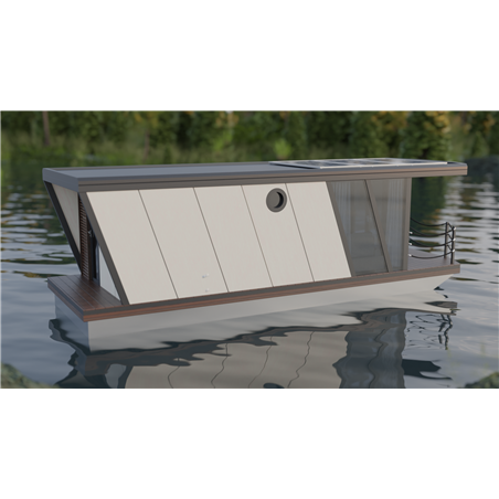 Hausbot houseboat SCHAB Haus 9,3x3_5