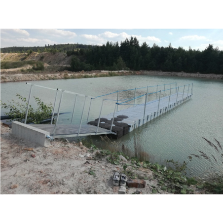 Aluminum railing post