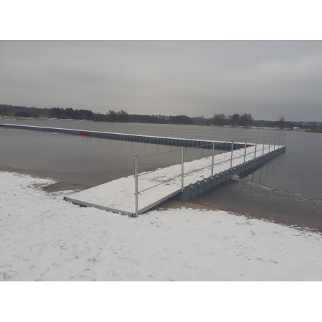 Aluminum railing post