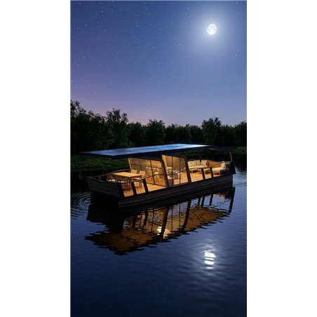 Electric solar catamaran Schab E-Cat 10.1