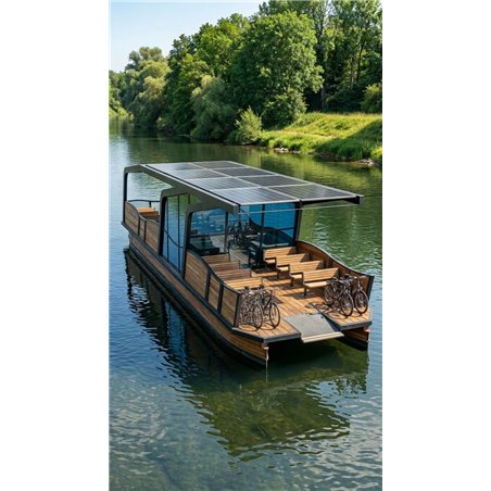 Katamaran elektro solar Schab E-Cat 12.1