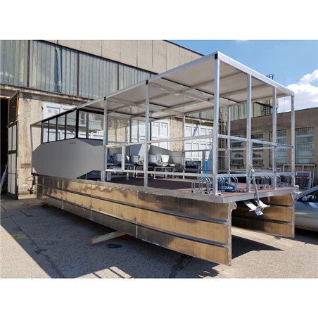 Katamaran elektro solar Schab E-Cat 12.1