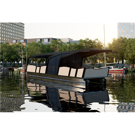 Electric solar catamaran Schab E-Cat 12.1