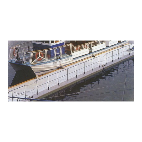 Betónový pontón A (10x2,4x0,85m)