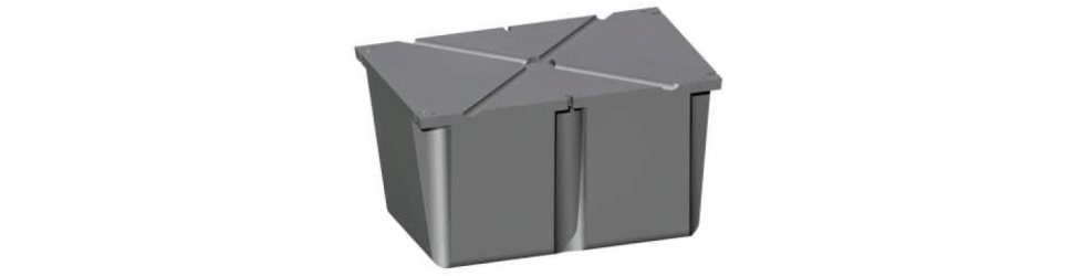 Plastic pontoon