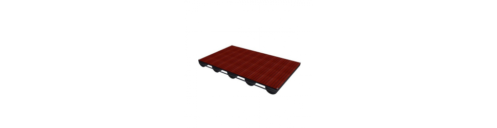 Steel pontoons