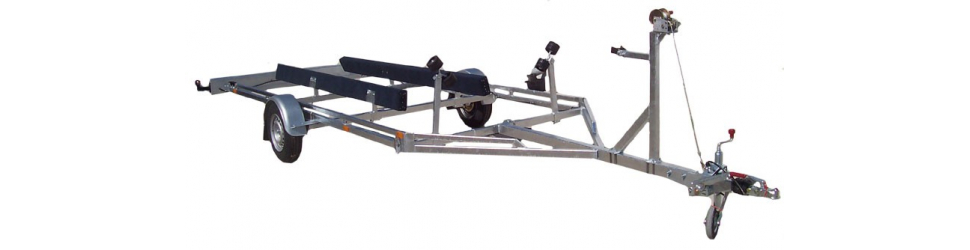 Lodní přívěsy - bržděné